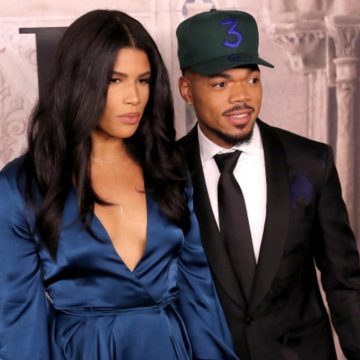 Chance the rapper and wife Kirsten