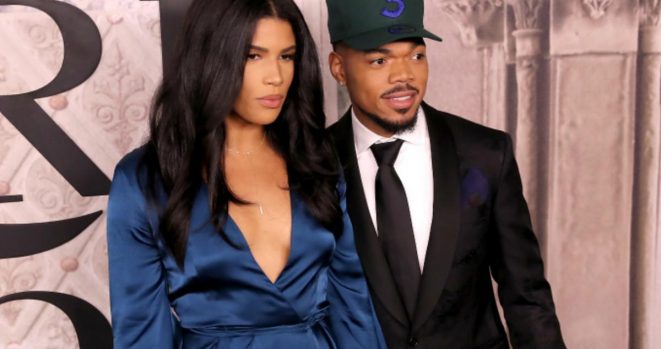 Chance the rapper and wife Kirsten