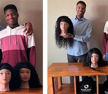 Dad and Son Launch 1st Black Male-Owned Wig and Extension Line