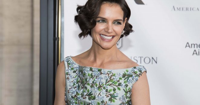 Katie Holmes is denying her and Jamie Foxx broke up