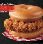 KFC Chicken and Donut-sandwich