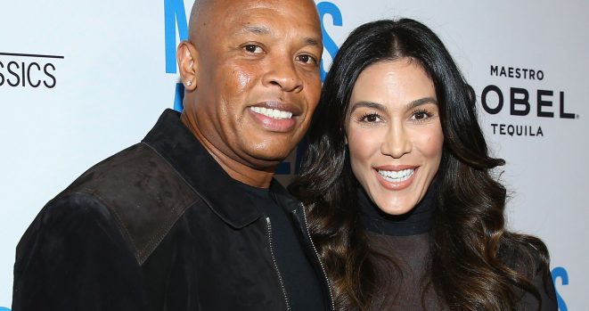 Dr,, Dre and wife Nicole