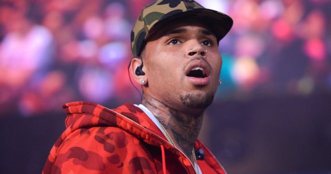 Chris Brown was arrested in Palm Beach County on a felony assault charge