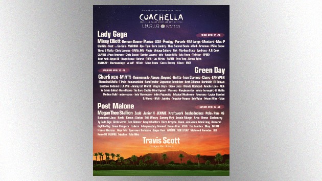 Travis Scott named headliner of Coachella 2025