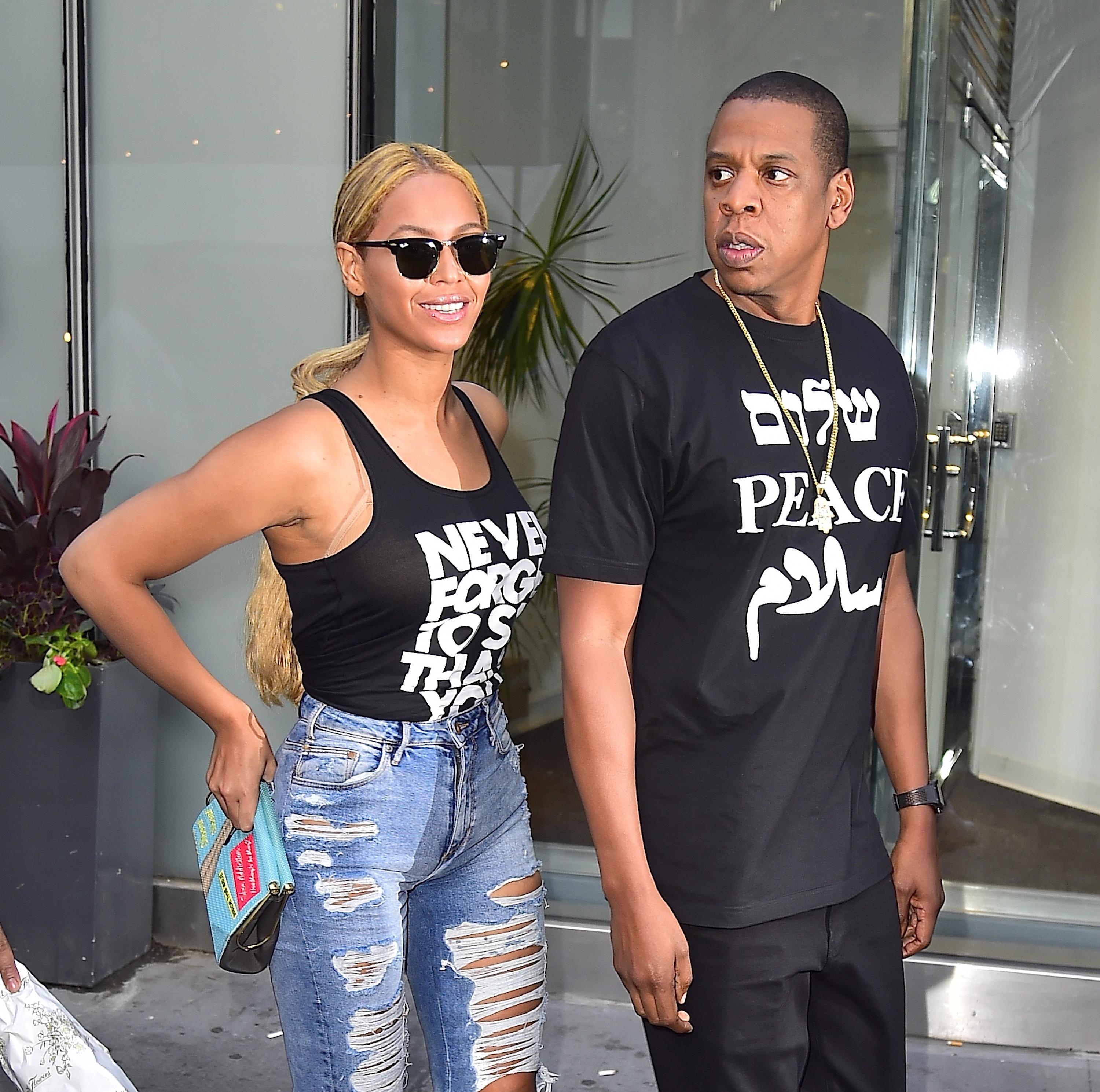 Celebrity Sightings In New York City - May 11, 2015